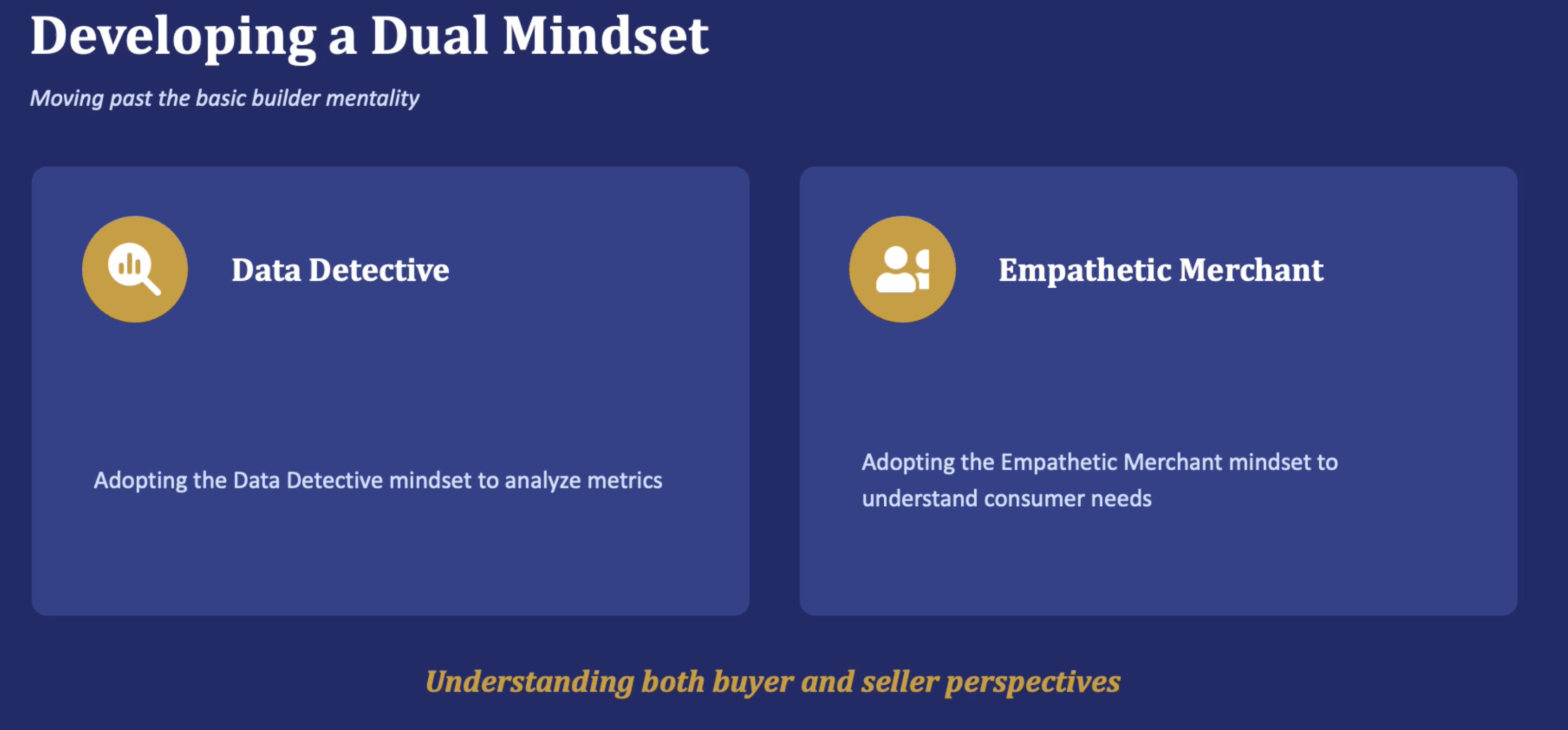Developing a dual mindset and three strategies for success